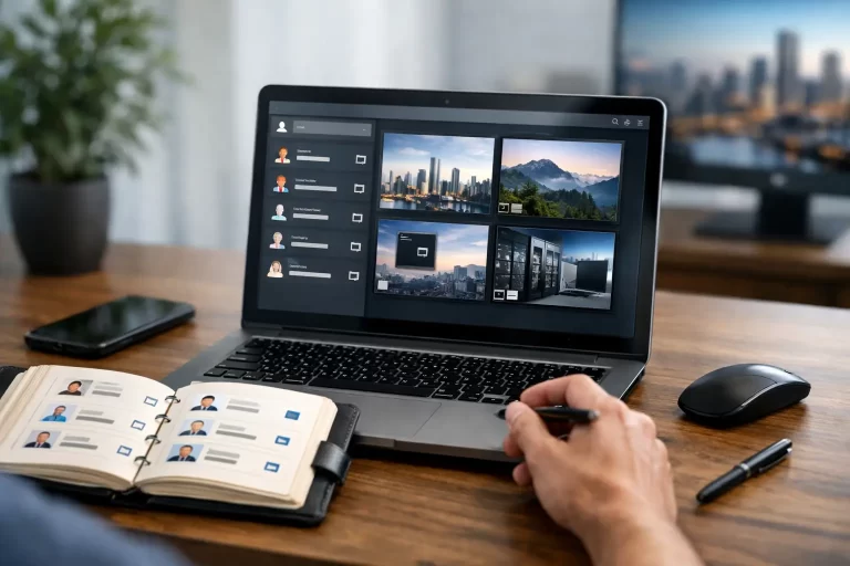 remote desktop address book management נכון